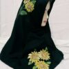 Hijab Motif Lukisan Bunga Matahari