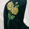 Hijab Motif Lukisan Bunga Matahari