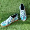 Clarins Art Custom Painted Shoes – Artistic Leaves Series