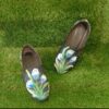 Clarins Art Custom Painted Shoes – Tulip Series