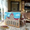Sleeve Tablet Motif Lukisan Gedung Alun - Alun Surabaya